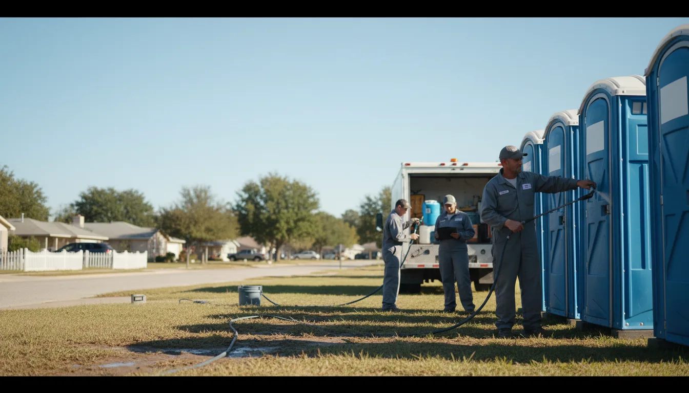 Long-Term Portable Toilet Rental in Fayetteville, NC near me